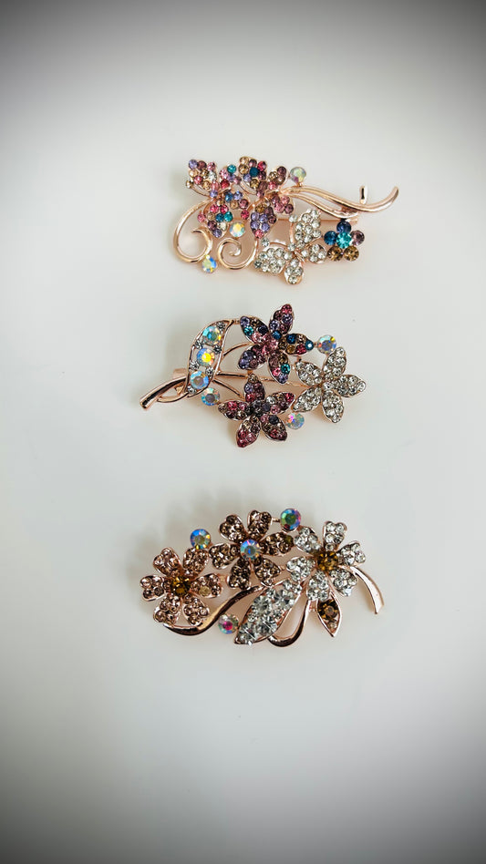 Set of Hair Brooches
